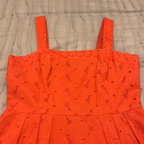 Donna Morgan orange party dress with pockets - Picture 2 of 4